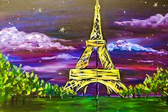 BYOB Paint with a Partner: Eiffel Tower